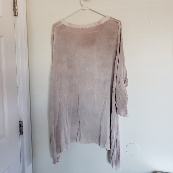 Scandal Boho Mauve Flowy Italian tunic - Picture 5 of 5